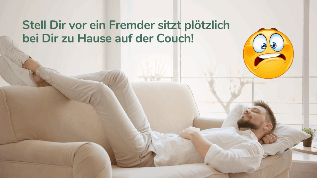 Zweitkatze: Stell Dir vor ein fremder Mann liegt auf Deiner Couch