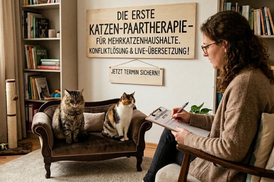 Katzen-Paartherapie (KI)